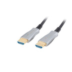 LANBERG HDMI CABLE LANBERG HDMI CABLE M/M V2.0 10M OPTICAL AOC BLACK CA-HDMI-20FB-0100-BK Kable i adaptery/Kable HDMI Your Sports Performance