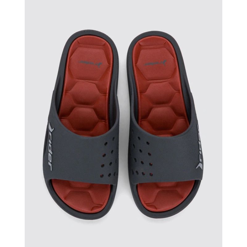 Rider shoes men's sports flip-flops Bay XIV Ad comfortable gray slippers Rider