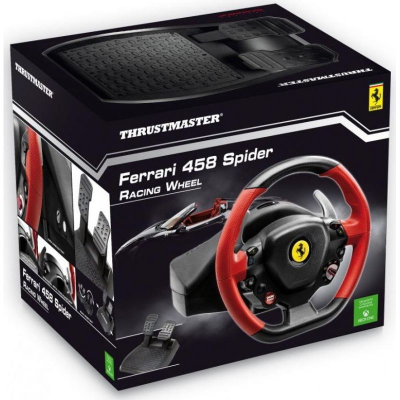 THRUSTMASTER FERRARI 458 SPIDER Steering Wheel 4460105 (Xbox One) Konsole/Kontrolery Your Sports Performance