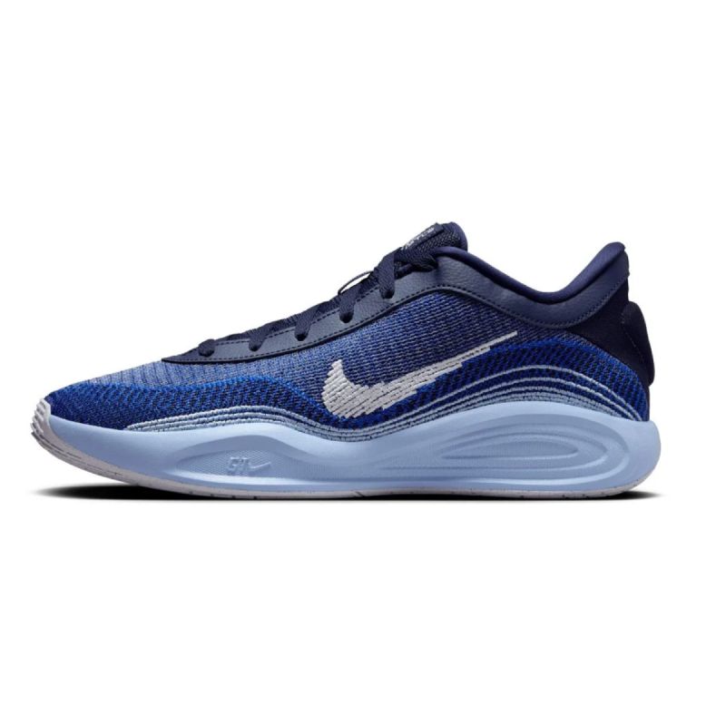 Nike GT Hustle Academy Navy Blue Basketball Shoes - FJ7791-401