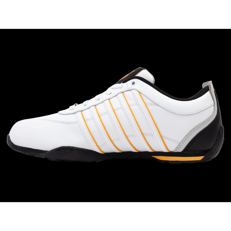 K-swiss ARVEE 1.5 WHITE/BLACK/ORANGE POPPY-M sneakers (02453-151-M) WD
