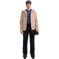 Men's ski jacket 4F M0787 beige 4FWAW25TTJAM0787 83S In preparation Your Sports Performance