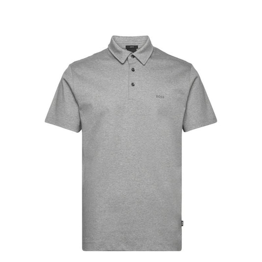 BOSS Palosh 30 Silver Slim Fit Men's Polo Shirt Gray (50471335-041) In preparation Your Sports Performance