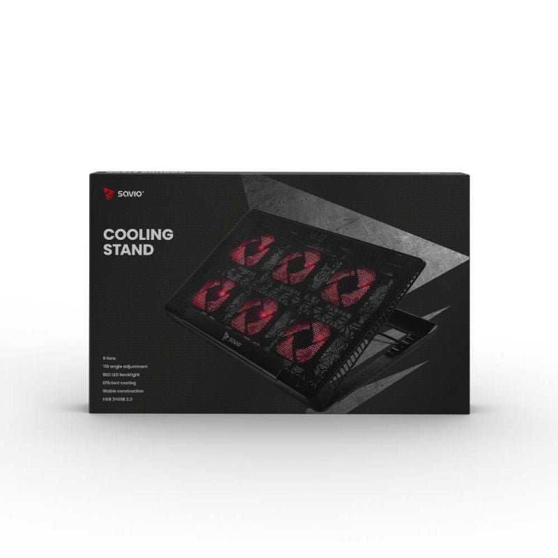 SAVIO LAPTOP COOLING PAD COS-01 Chłodzenie/Podstawki pod notebooki Your Sports Performance