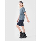 Boy's oversize plain T-shirt 4F 4FJWSS25TTSHM2324-46S *Kategoria tymczasowa Your Sports Performance