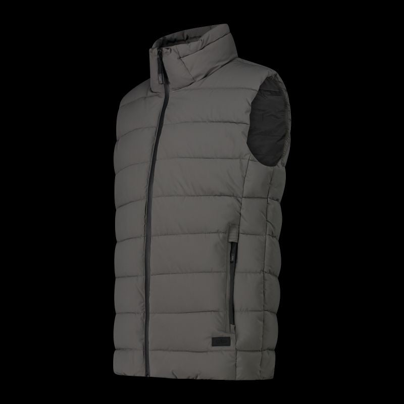 CMP men's insulated vest, winter sports vest, gray (34K0757/E910) CMP