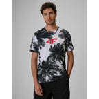 Men's regular printed T-shirt 4F 4FRSS26TTSHM4302-20A