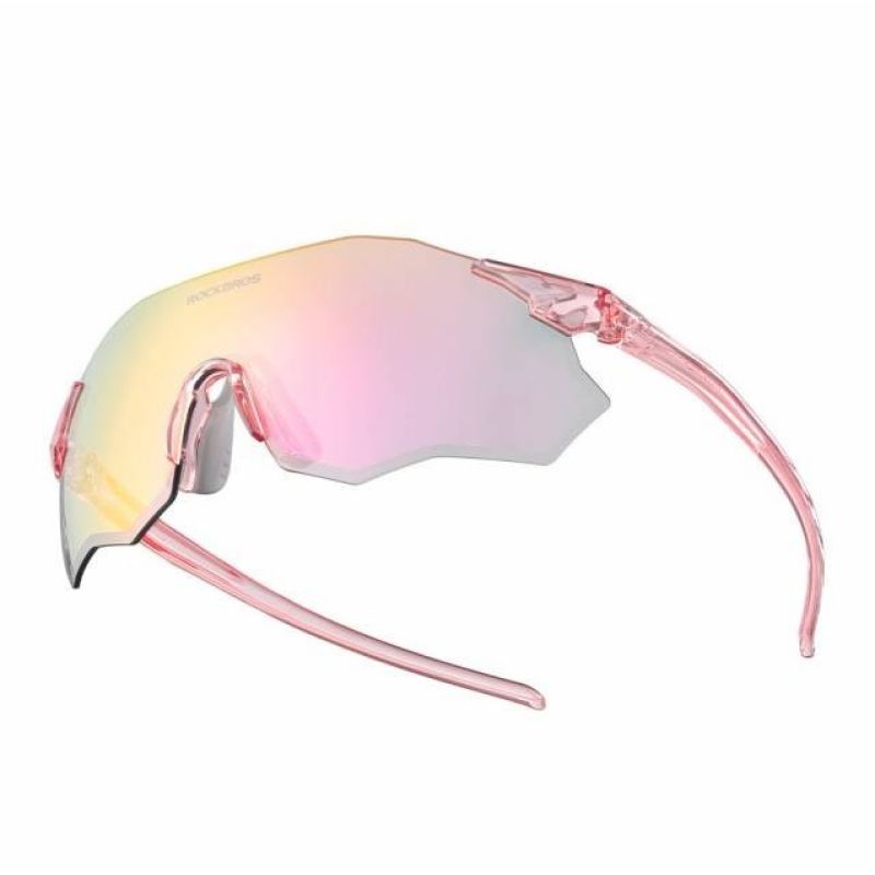 Rockbros glasses with photochromic 14120012001 pink Rockbros/Odzież Rowerowa/Okulary/Fotochromowe Your Sports Performance