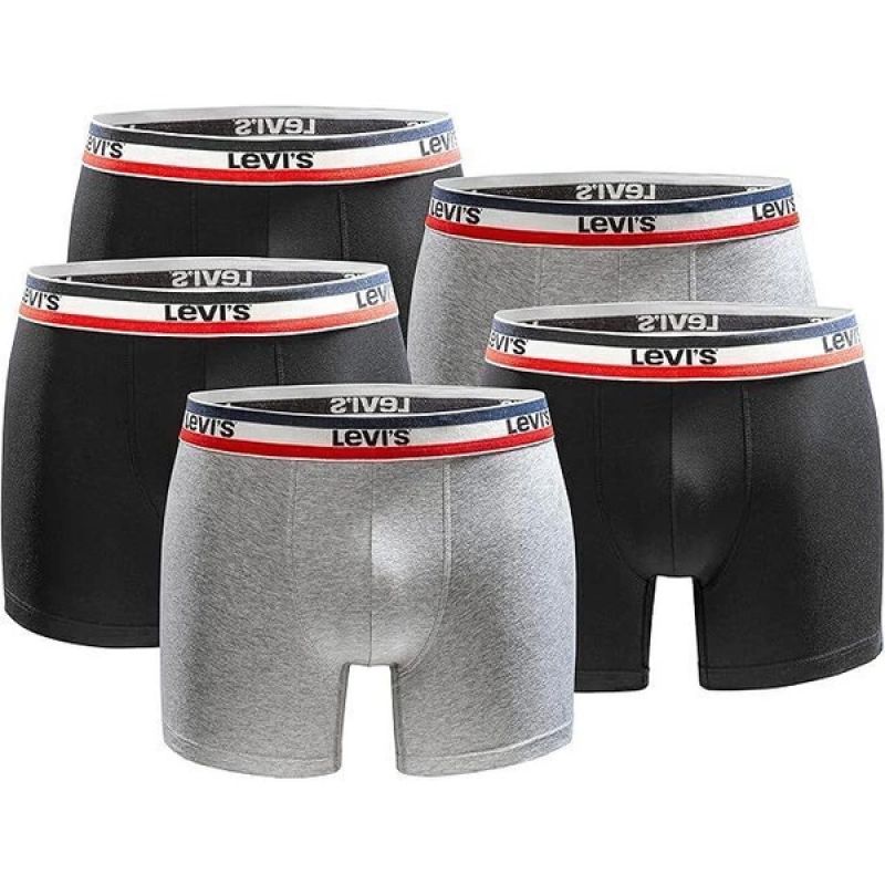Levi's Boxers 5-Pack M 701224335001 Clothing/Lifestyle/Levis Your Sports Performance