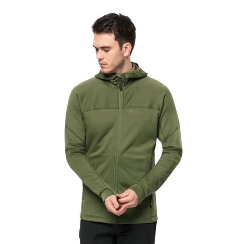 Jack Wolfskin Hirschberg Hooded FZ M sweatshirt 1710881-4129 Clothing/Outdoor/Jack Wolfskin Your Sports Performance