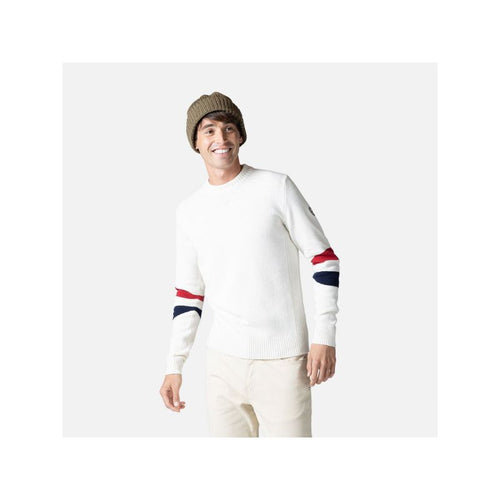 Rossignol Signature Rn Knit Sweater White Import z PMSport Your Sports Performance