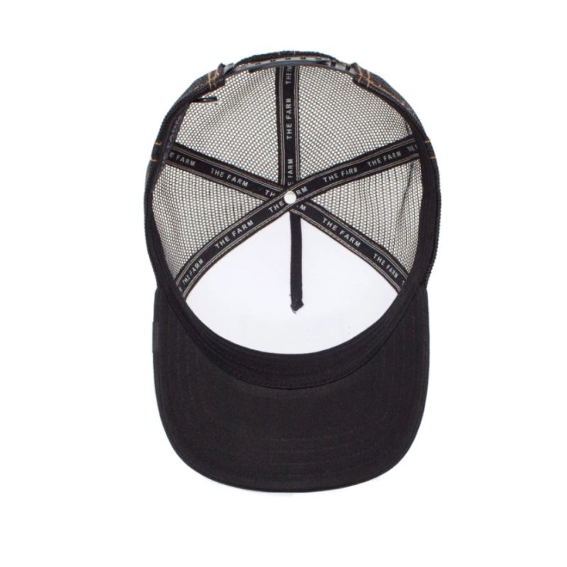 Goorin Bros. The King Lion Trucker Cap - 101-0388-BLK Odzież/Czapki/Czapki z daszkiem Your Sports Performance