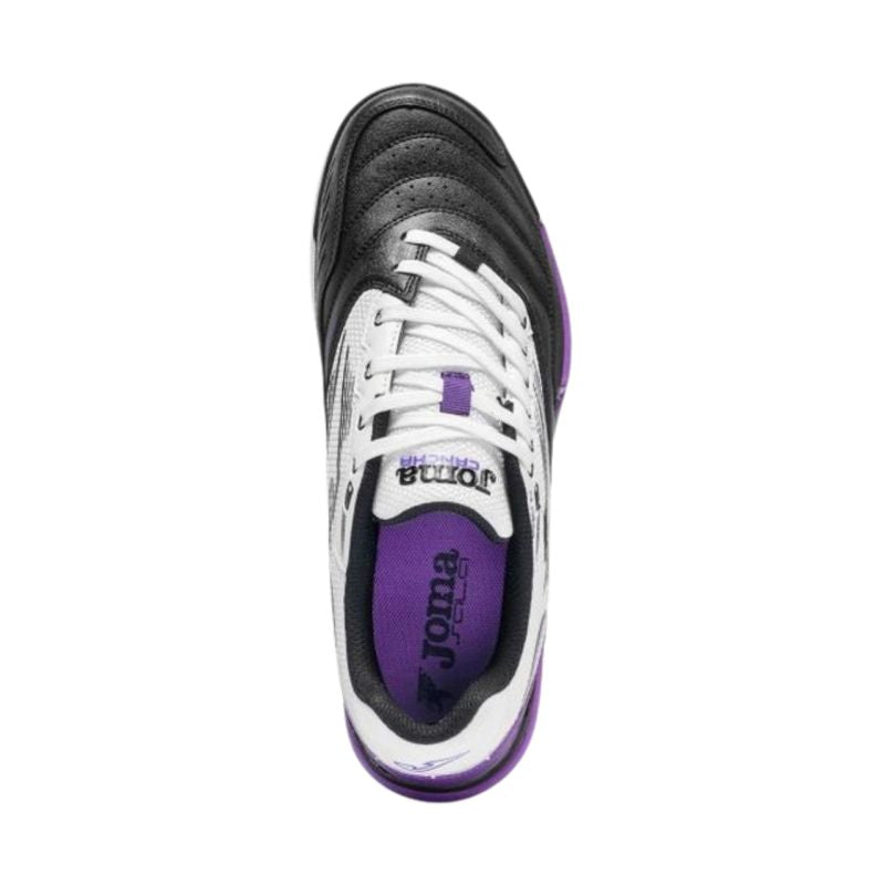 Joma Cancha 2601 Indoor football shoes black and white CANS2601IN