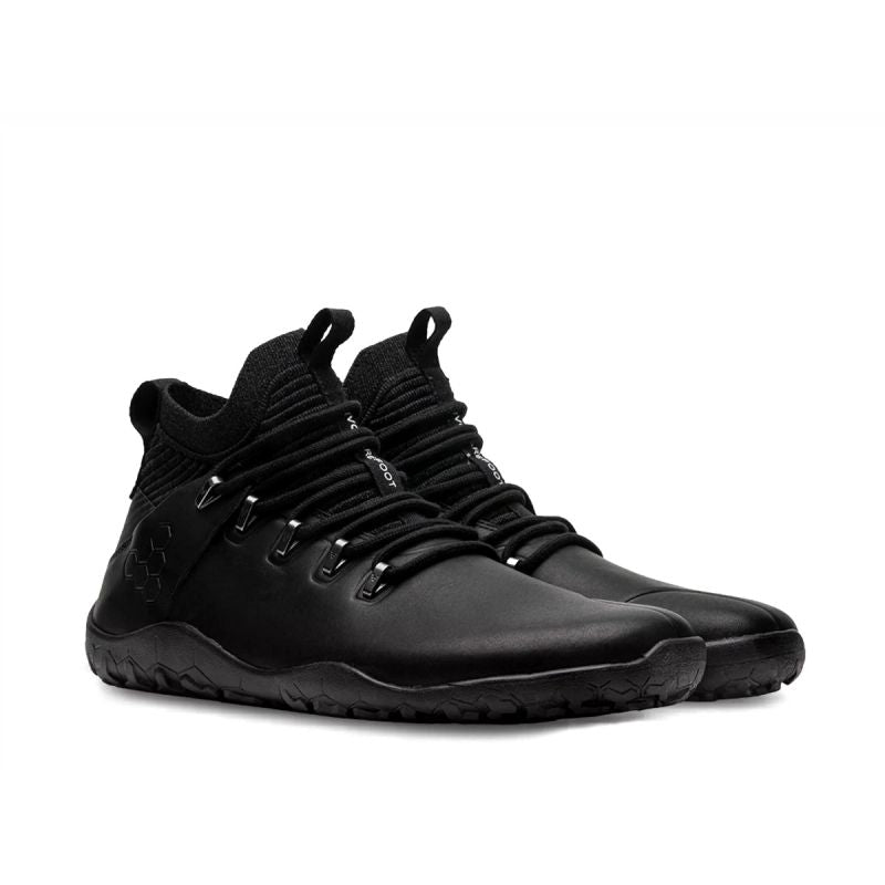 Vivobarefoot MAGNA LEATHER FG MENS OBSIDIAN Black (30908601) Vivobarefoot