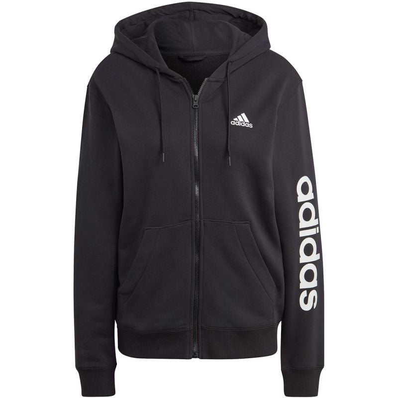 adidas Essentials Linear Full-Zip French Terry Hoodie W IC6863 Clothing/Lifestyle/adidas Adidas