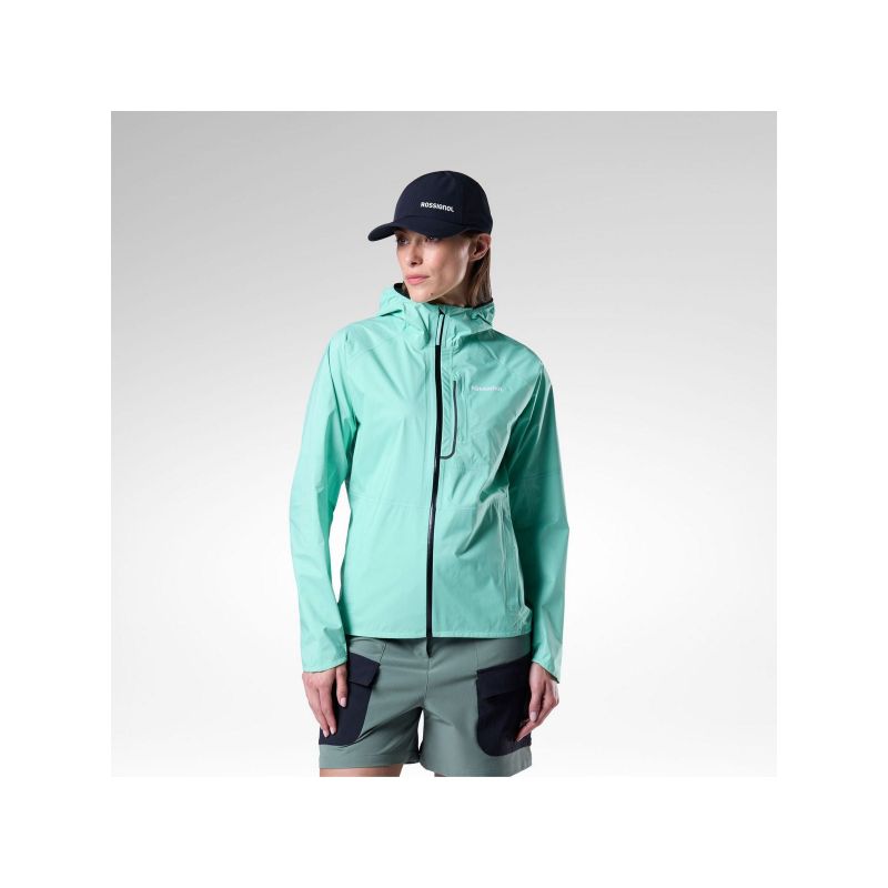 ROSSIGNOL Women's W Rainproof 2.5L Shell Jkt Jacket Gray