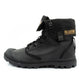 Palladium Women's Baggy Coated High Top Sneakers Fashionable Black In preparation Your Sports Performance