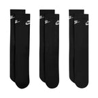 Nike Everyday Elevated Socks 3 Pairs Black IH8522 902