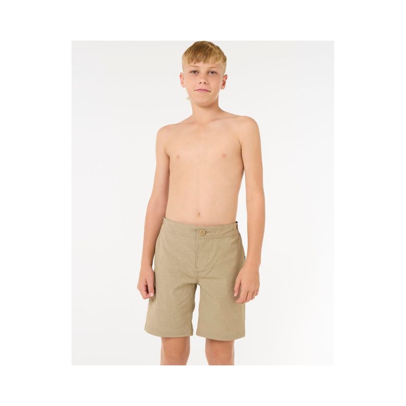 RIP CURL Boardwalk Phase-Boy shorts khaki