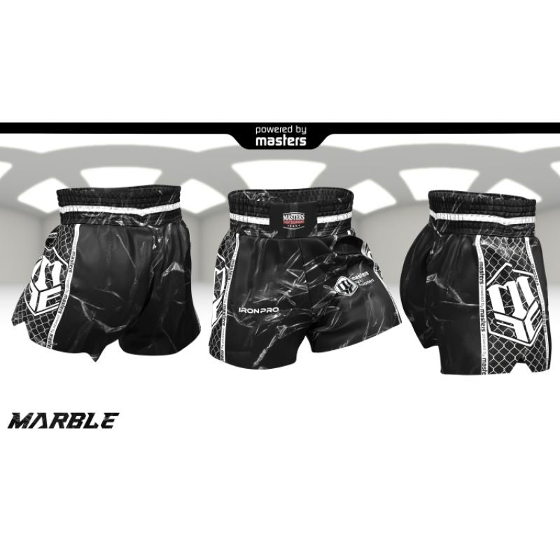 MASTERS ST-MARBLE training shorts black Masters