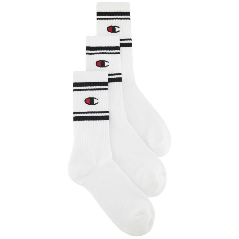 Champion Crew Socks 3 Pairs U20081 WW001 Clothing/Lifestyle/Socks Your Sports Performance