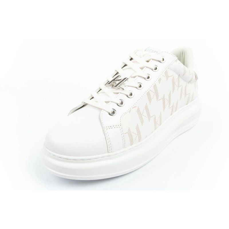 Karl Lagerfeld Kapri men's shoes sneakers natural leather white In preparation Your Sports Performance