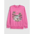 Girls' loose sweatshirt without hood 4F 4FJRSS26TSWSF2970-54S