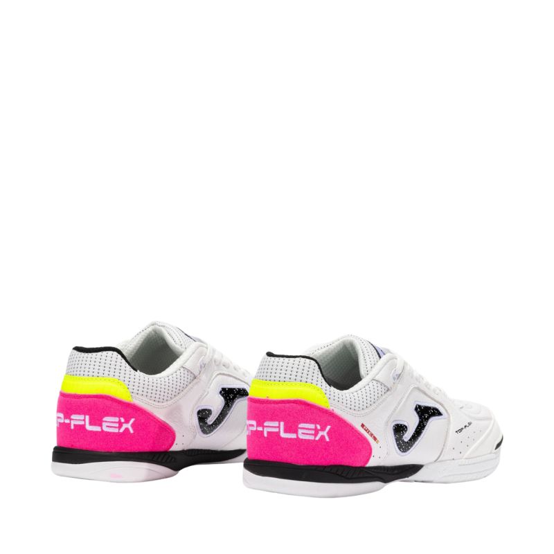Joma Top Flex 2532 Indoor football boots white and black TOPW2532IN Joma