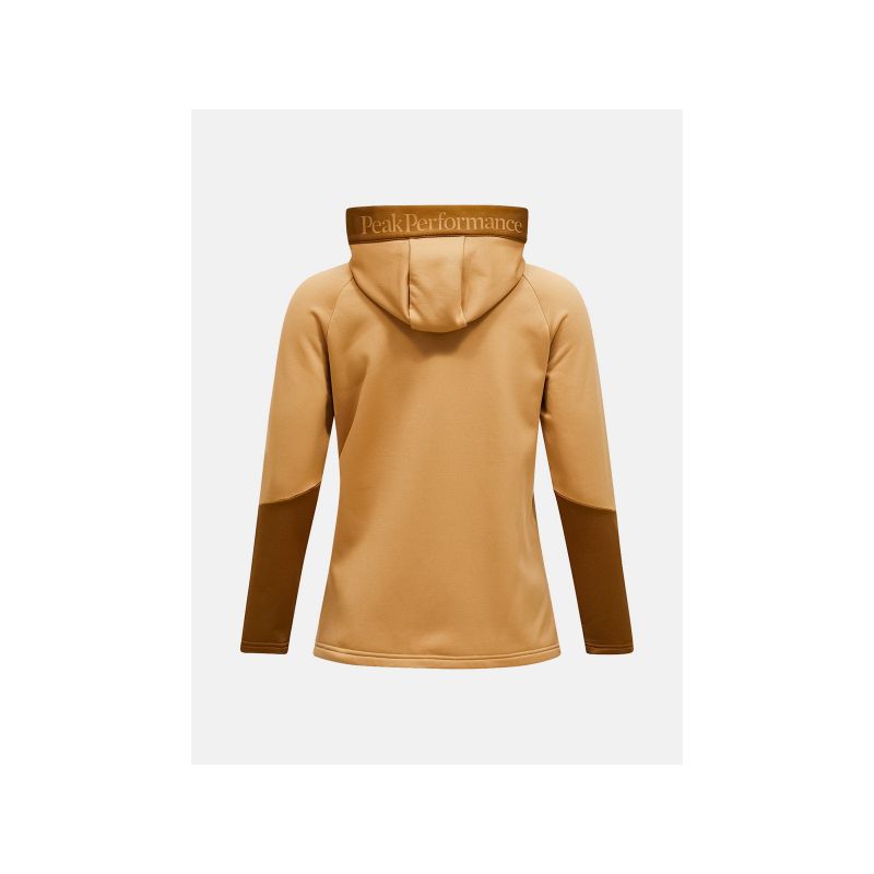 PEAK PERFORMANCE W Rider Essentials Zip Hoodie Brown