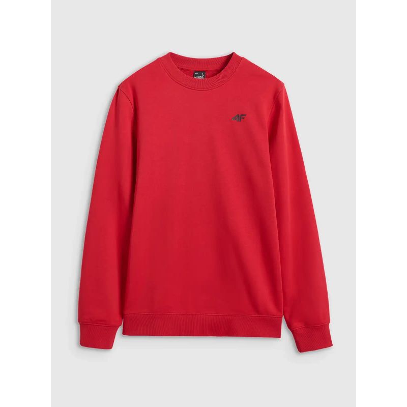 Men's sweatshirt without zipper, without hood, 4F 4FWMM00TSWSM1767-062S *Kategoria tymczasowa Your Sports Performance