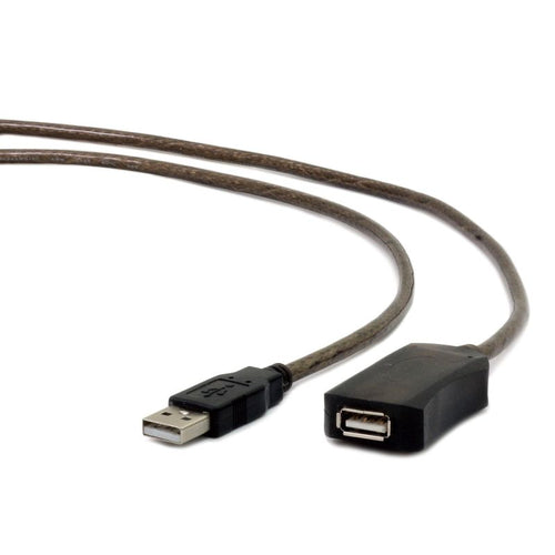 GEMBIRD UAE-01-5M cable (USB 2.0 M - USB 2.0 F; 5m; black) Kable i adaptery/Kable USB Your Sports Performance