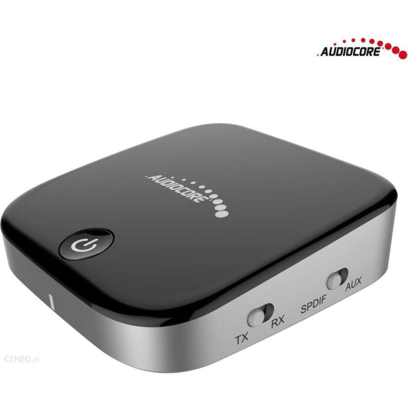 AUDIOCORE AC830 Adapter (Jack - Micro USB; black and silver) Kable i adaptery/Adaptery, przejściówki Your Sports Performance