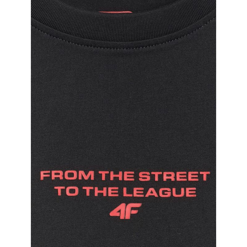 Boy's loose T-shirt with print 4F 4FJRSS26TTSHM3835-20S 4f
