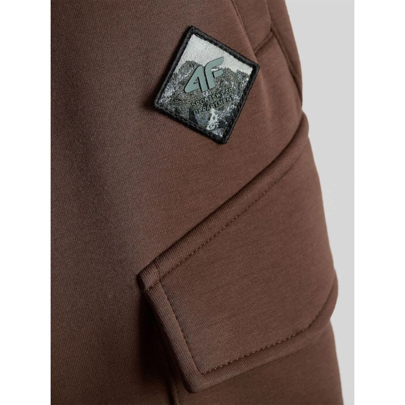 Men's cargo sweatpants 4F 4FRAW26TTROM2091-81S