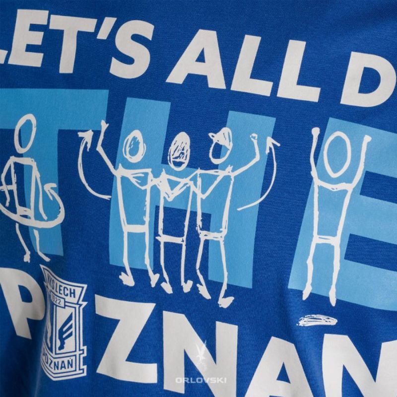 How To Do The Poznań T-shirt Blue L KKS Lech