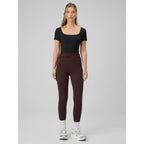 Women's slim plain T-shirt 4F 4FRSS26TTSHF3633-20S