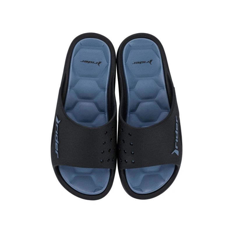 Rider shoes men's sports flip-flops Bay XIV Ad comfortable black slippers Rider