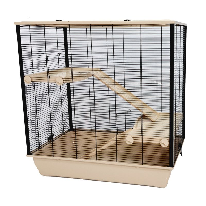 INTER-ZOO Frodo + beige plastic 780x480x800 Dla małych zwierząt/Klatki Your Sports Performance