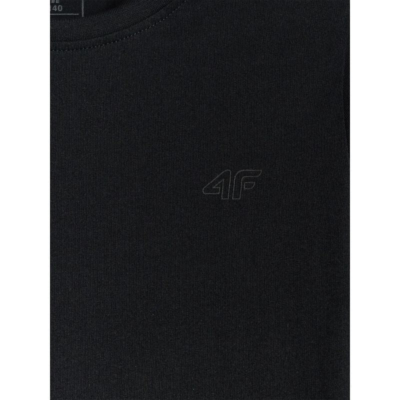 Girls' regular-fit plain T-shirt 4F 4FJRMM00TTSHF3553-20S