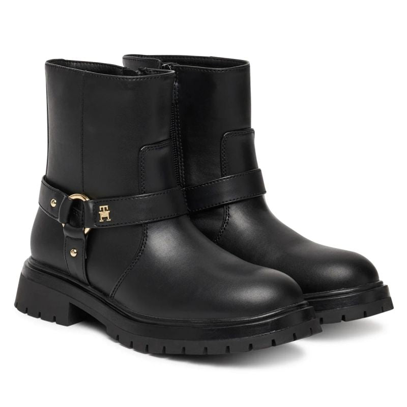 TOMMY HILFIGER BOOTIE T3A5-34021-1355999-999 BLACK To be categorized Your Sports Performance