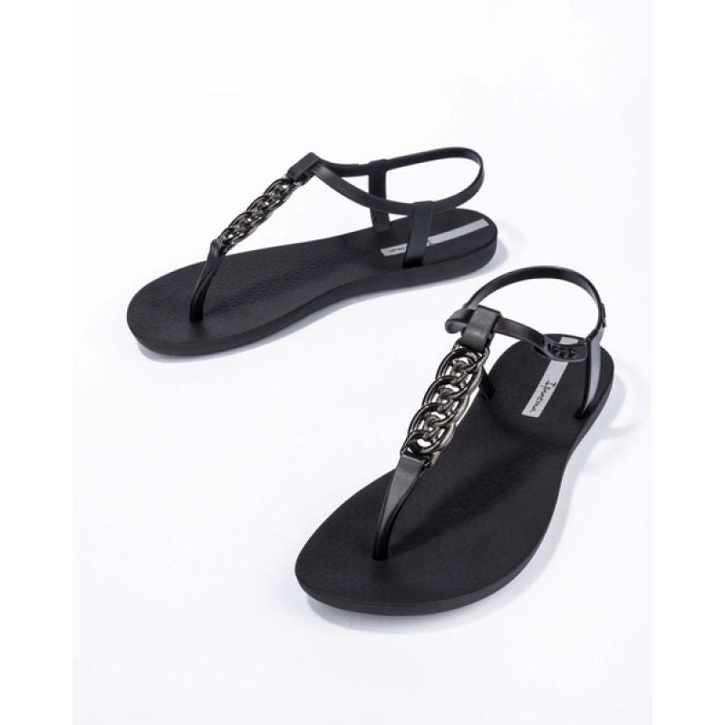 Ipanema Sandal Class women's flip-flop sandals, fashionable black, comfortable In preparation Your Sports Performance