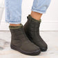 Potocki W WOL198A green insulated flat snow boots Footwear/Outdoor/Potocki Your Sports Performance
