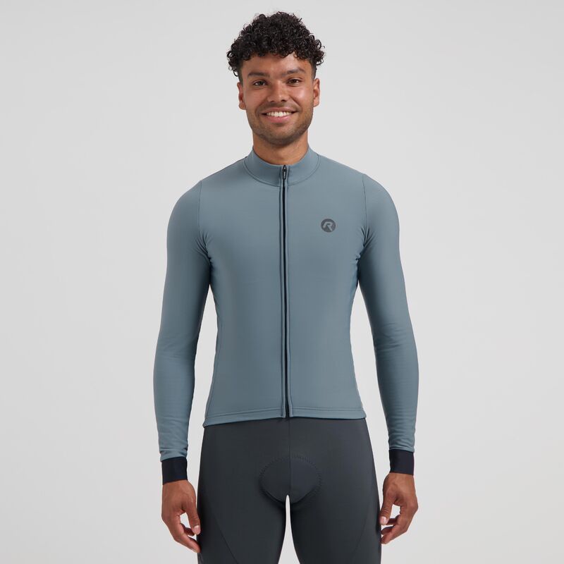 Rogelli SIGNATURE long sleeve t-shirt, gray M Rogelli/Rower/Men/Koszulki Długi Rękaw Your Sports Performance