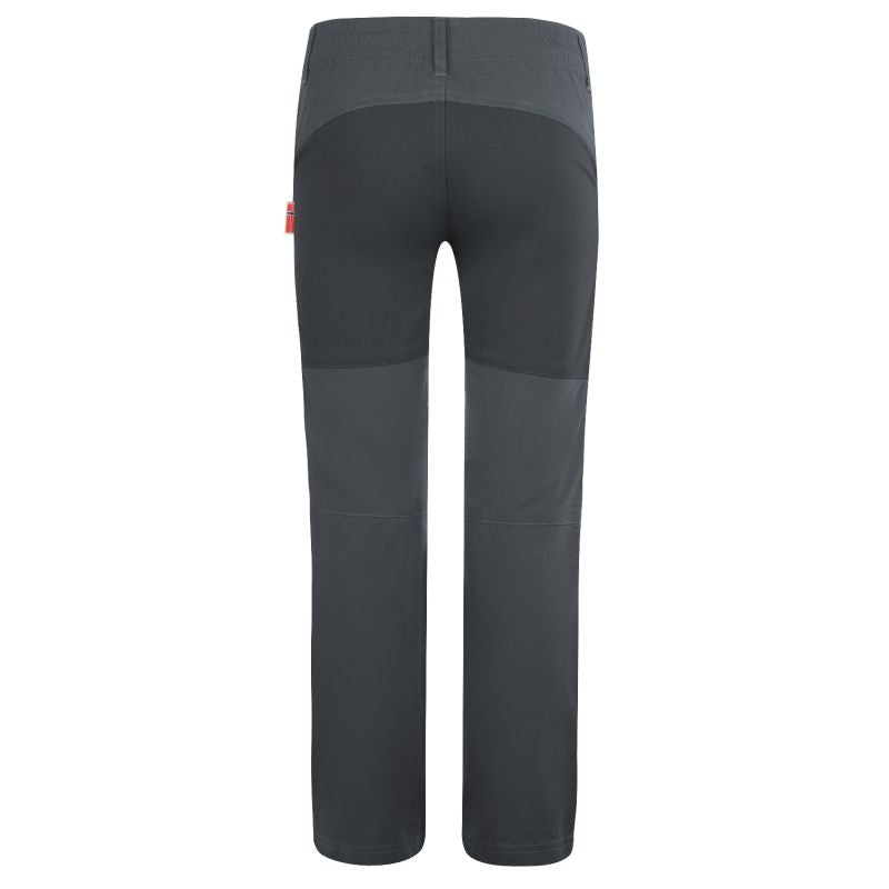 Kids’ trekking trousers for boys/girls Trollkids Kids Hammerfest Pants PRO dark grey (856-602)