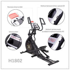 HMS H1802 magnetic elliptical trainer In preparation Your Sports Performance