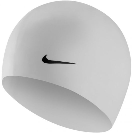 Swimming cap Nike Os Solid WM 93060-100 white Accessories/Swimming accessories Nike