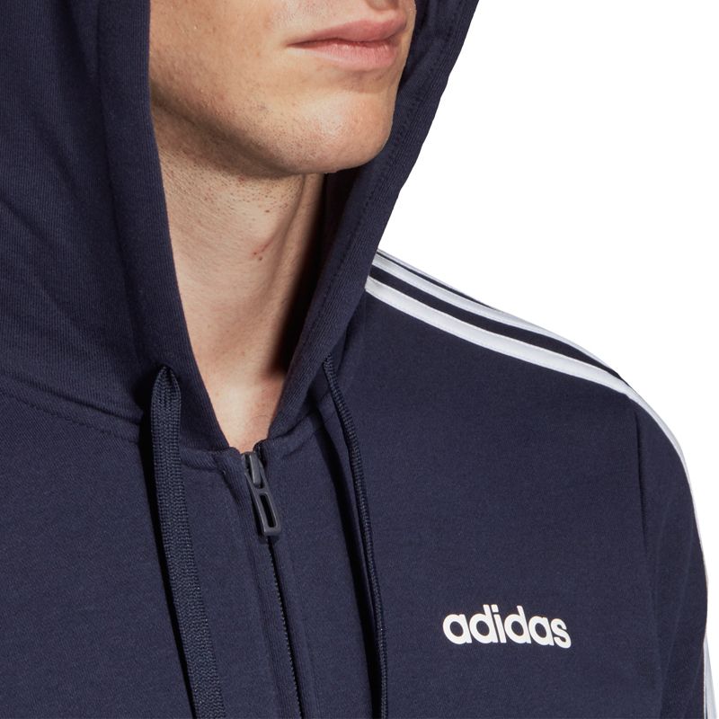 Adidas Essentials 3 Stripes FZ French Terry M DU0471 sweatshirt Clothing/Training Adidas