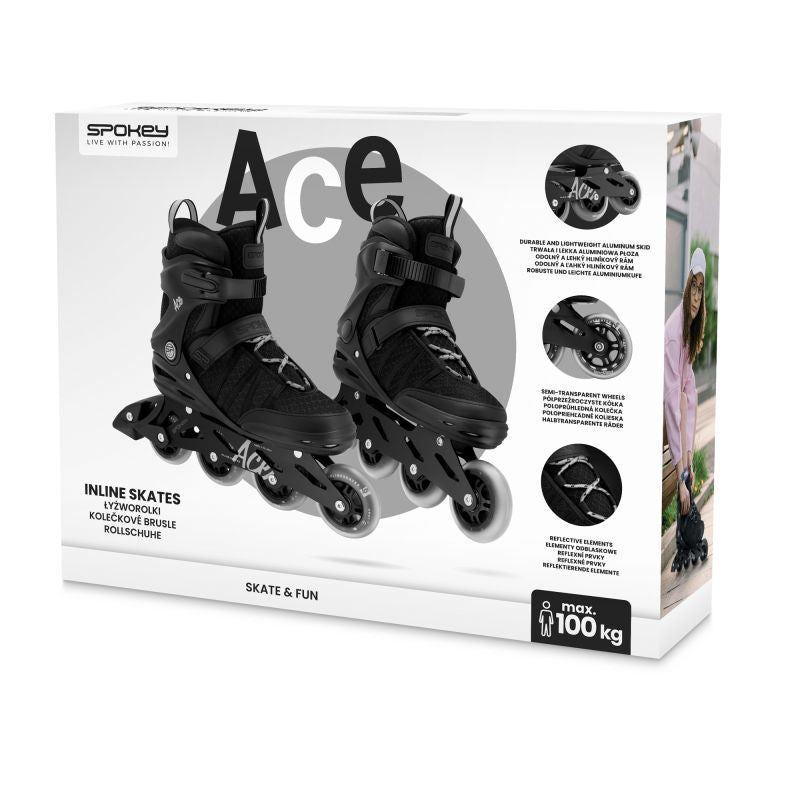 Spokey Ace SPK-944696 roller skates size 43 Accessories/Skating/Rolki (pozostałe) Your Sports Performance