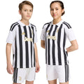 adidas Juventus 26/27 kids' jersey white and black KB8836