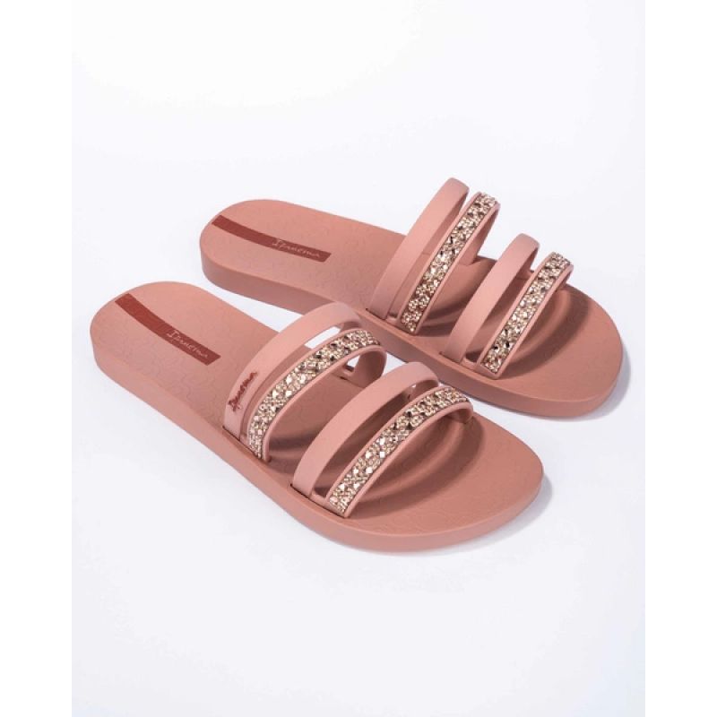 Ipanema Chic Slide Fem W 83707 BE141 Flip-Flops Footwear/Lifestyle/Ipanema Your Sports Performance